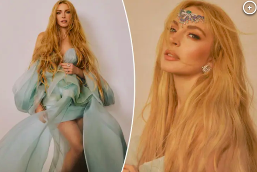 Lindsay Lohan on new Christmas movie, life in Dubai with husband and son